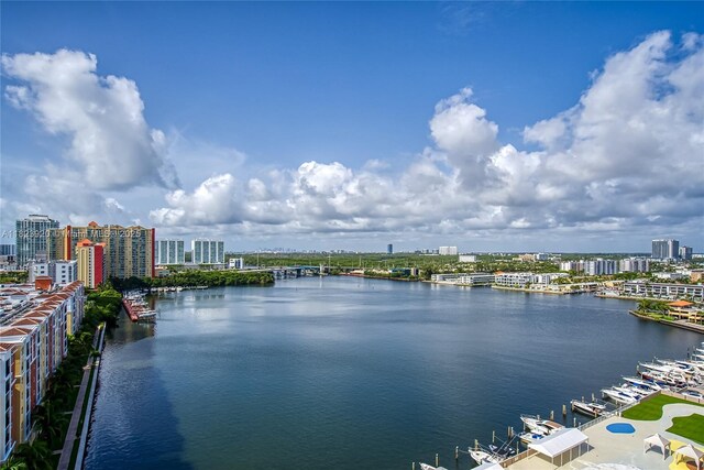 250 174th St Unit 1704, Sunny Isles Beach, FL 33160 - water view featuring nearby urban area