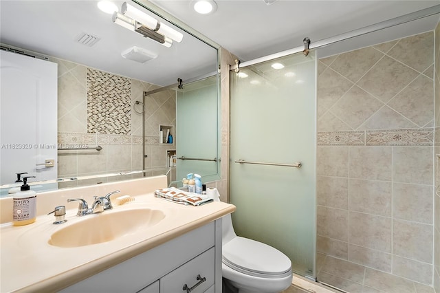 250 174th St Unit 1704, Sunny Isles Beach, FL 33160 - bathroom featuring a stall shower and vanity