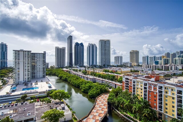 250 174th St Unit 1704, Sunny Isles Beach, FL 33160 - skyline view with a nearby body of water and a notable bridge
