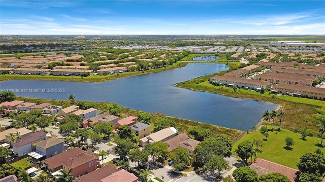 1585 SE 20th Rd, Homestead, FL 33035 - aerial view of residential area with a nearby body of water