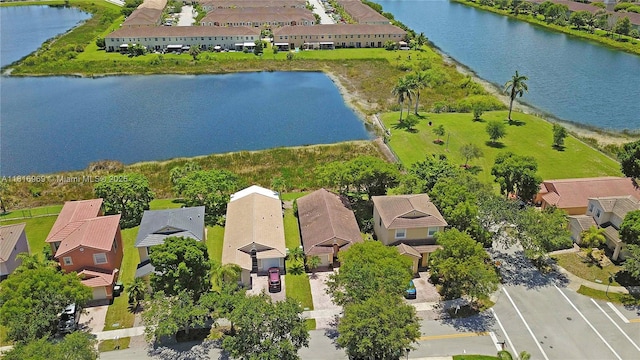1585 SE 20th Rd, Homestead, FL 33035 - aerial view of residential area with a large body of water