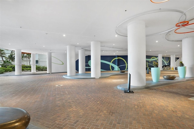 4111 S Ocean Dr Unit 3709, Hollywood, FL 33019 - community lobby with recessed lighting