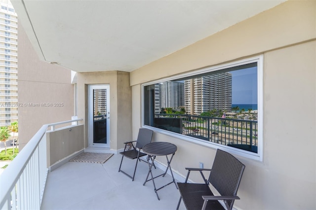 1965 S Ocean Dr Unit 6F, Hallandale Beach, FL 33009 - view of balcony