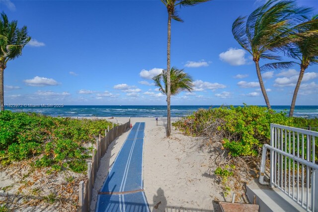 1965 S Ocean Dr Unit 6F, Hallandale Beach, FL 33009 - water view with local beach