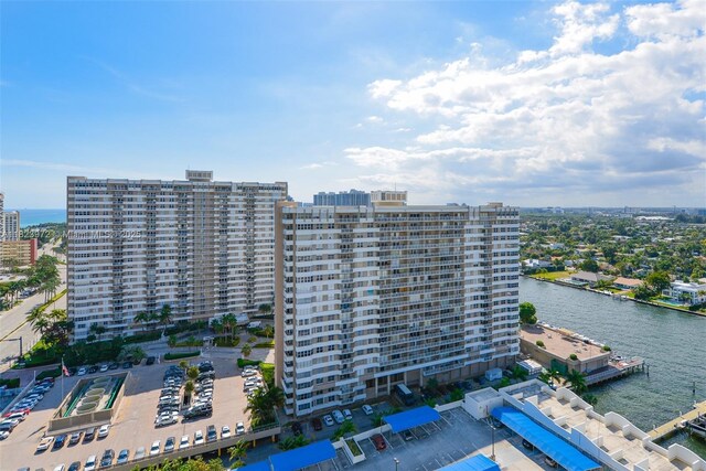 1965 S Ocean Dr Unit 6F, Hallandale Beach, FL 33009 - view of urban area featuring a large body of water