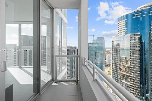 888 Biscayne Blvd Unit 4801, Miami, FL 33132 - balcony featuring a view of city