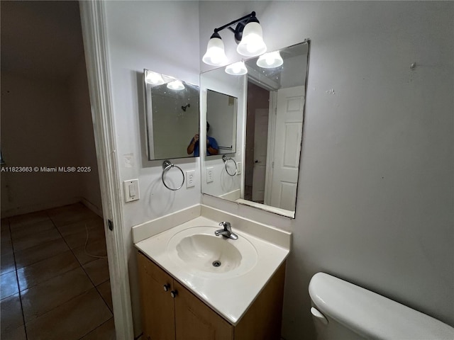 1250 SE 28th Ct Unit 203, Homestead, FL 33035 - bathroom with vanity and tile patterned flooring