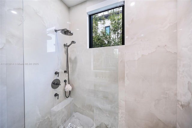 450 W 62nd St, Miami Beach, FL 33140 - bathroom featuring tiled shower