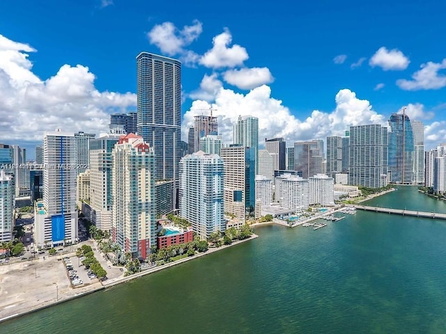 1200 Brickell Bay Dr Unit 1518, Miami, FL 33131 - skyline view with a nearby body of water