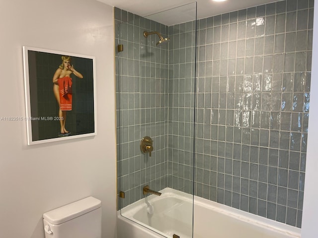 159 NE 6th St Unit 3104, Miami, FL 33132 - full bathroom with shower / bath combination and toilet