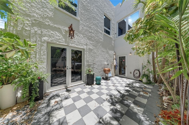 305 Jefferson Ave Unit 5, Miami Beach, FL 33139 - view of patio / terrace featuring french doors