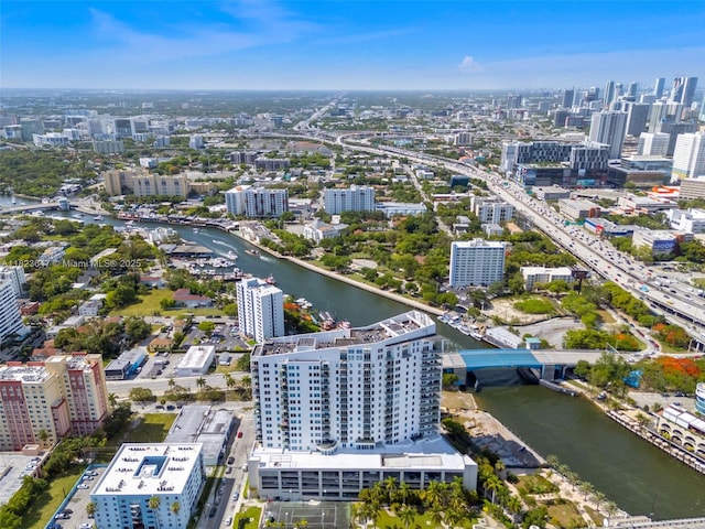 10 SW S River Dr Unit Phi03, Miami, FL 33130 - view of urban area with a nearby body of water and a notable bridge