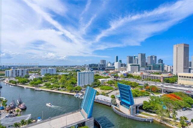 10 SW S River Dr Unit Phi03, Miami, FL 33130 - bird's eye view of city skyline and a nearby body of water