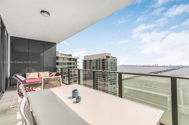 480 NE 31st St Unit 4804, Miami, FL 33137 - balcony featuring a city view