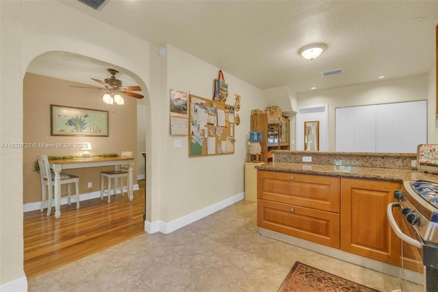 1521 Funston St, Hollywood, FL 33020 - bathroom with vanity and ceiling fan