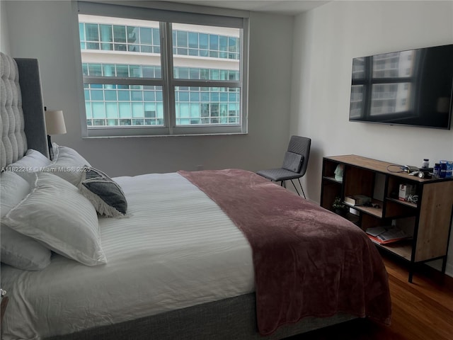 1155 Brickell Bay Dr, Miami, FL 33131 - bedroom featuring wood finished floors