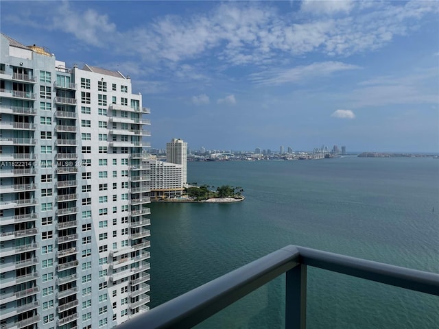 1155 Brickell Bay Dr, Miami, FL 33131 - water view with nearby urban area