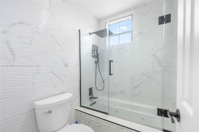 30 E 52nd Pl, Hialeah, FL 33013 - full bath featuring a combined bath / shower with jetted tub and tile walls