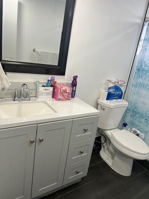 14165 SW 87th St Unit D202, Miami, FL 33183 - bathroom with vanity and toilet