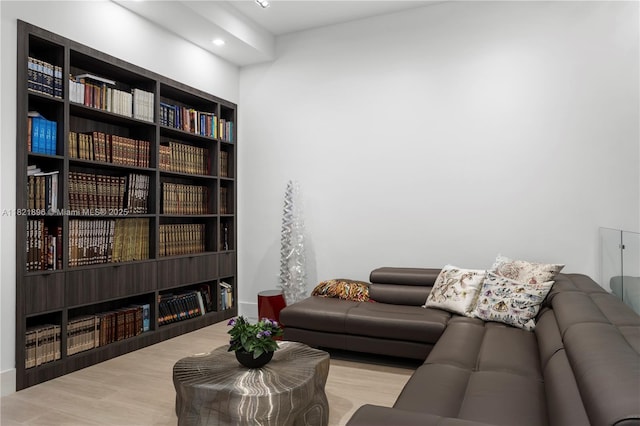 6000 Island Blvd Unit Ph7, Aventura, FL 33160 - living room featuring wood finished floors and recessed lighting