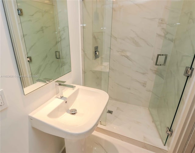 801 S Miami Ave Unit 3108, Miami, FL 33130 - full bath featuring a marble finish shower