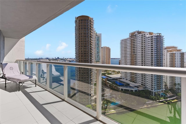 465 Brickell Ave Unit 2003, Miami, FL 33131 - balcony with a city view