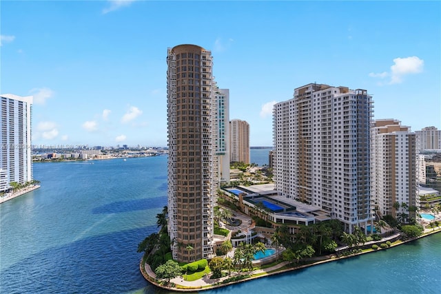 465 Brickell Ave Unit 2003, Miami, FL 33131 - water view featuring nearby urban area