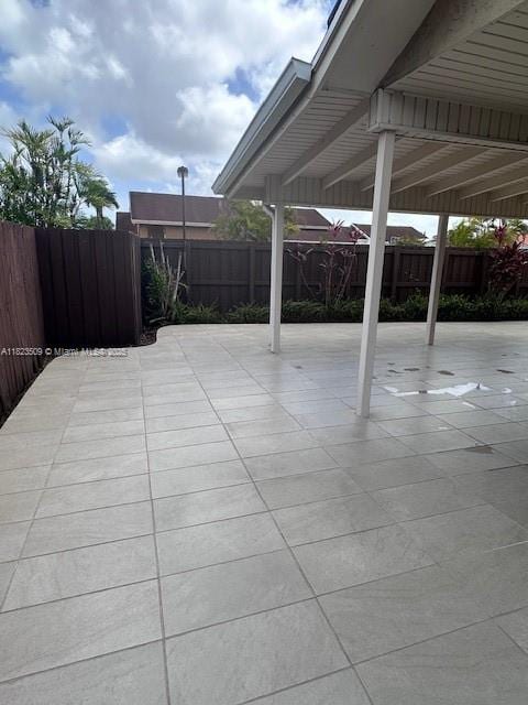 641 SW 99th Pl, Miami, FL 33174 - fenced backyard featuring a patio