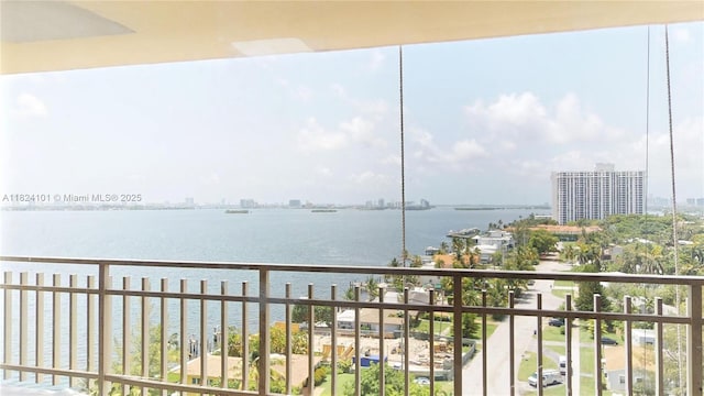11113 Biscayne Blvd Unit 1055, Miami, FL 33181 - water view with nearby urban area