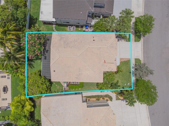 801 NW 156th Ave, Pembroke Pines, FL 33028 - view of property location with property parcel outlined