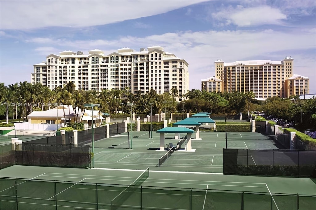 455 Grand Bay Dr Unit 210, Key Biscayne, FL 33149 - view of tennis court
