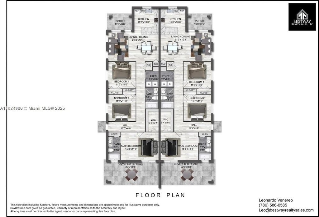 12350 SW 219th St, Miami, FL 33170 - view of property floor plan