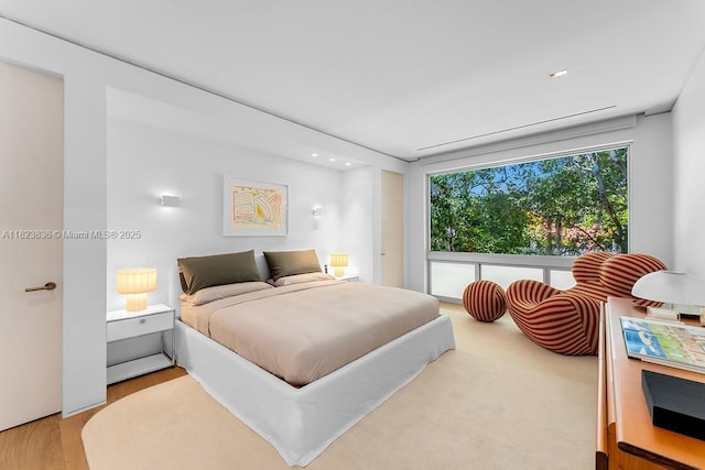 11 La Gorce Cir, Miami Beach, FL 33141 - bedroom with wood finished floors and recessed lighting