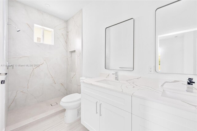 10741 SW 217th St, Miami, FL 33170 - full bath featuring double vanity and a marble finish shower