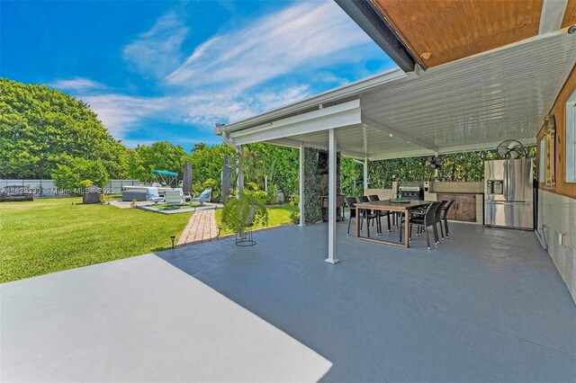 10371 SW 146th St, Miami, FL 33176 - view of patio featuring outdoor dining space