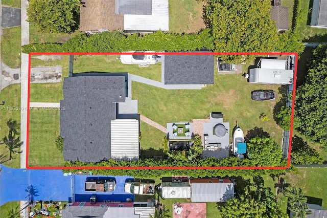 10371 SW 146th St, Miami, FL 33176 - aerial overview of property's location featuring property boundaries highlighted