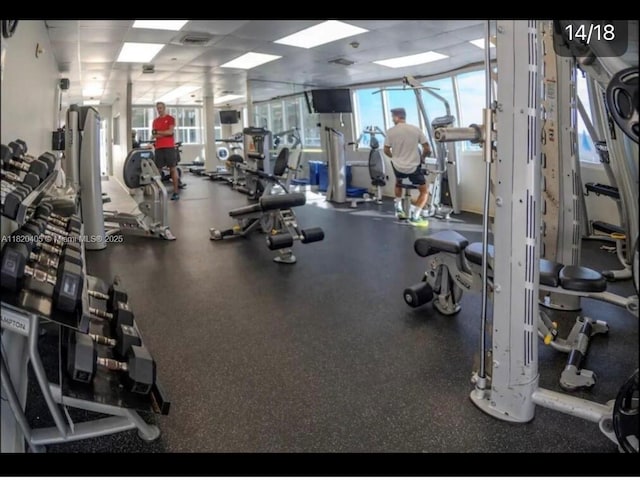 19201 Collins Ave, Sunny Isles Beach, FL 33160 - view of workout area