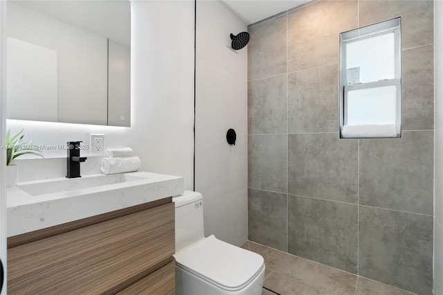 813SW 3rd Ct, Delray Beach, FL 33444 - full bath featuring a tile shower and vanity