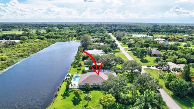 20406 SW 54th Pl, Pembroke Pines, FL 33332 - drone / aerial view of a large body of water