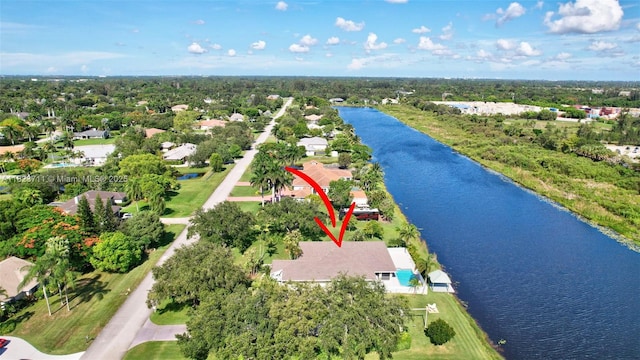 20406 SW 54th Pl, Pembroke Pines, FL 33332 - aerial view of property's location with a nearby body of water and nearby suburban area