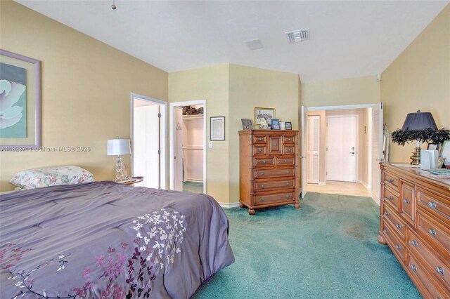 20406 SW 54th Pl, Pembroke Pines, FL 33332 - bedroom featuring carpet flooring, a spacious closet, and a closet