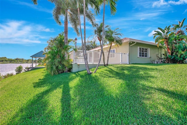 20406 SW 54th Pl, Pembroke Pines, FL 33332 - view of yard with a water view