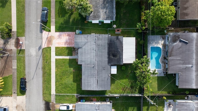 9351 SW 53rd St, Miami, FL 33165 - drone / aerial view of a pool area