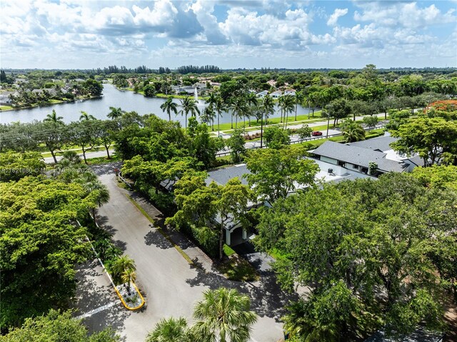 272 Fairway Cir Unit 98, Weston, FL 33326 - aerial view of a nearby body of water and a tree filled landscape