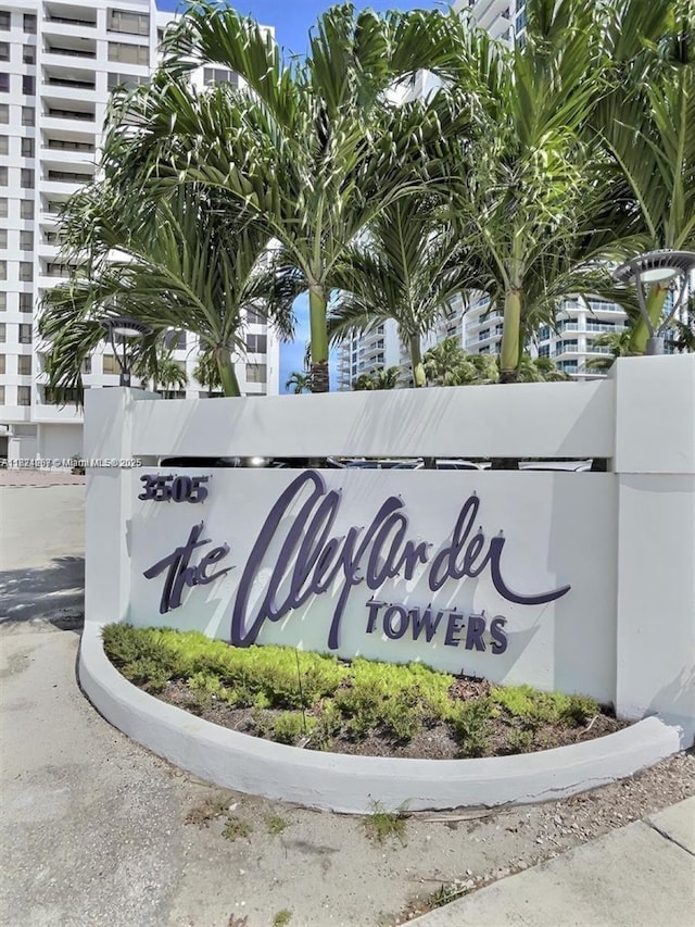 3505 S Ocean Dr Unit 419, Hollywood, FL 33019 - view of community / neighborhood sign