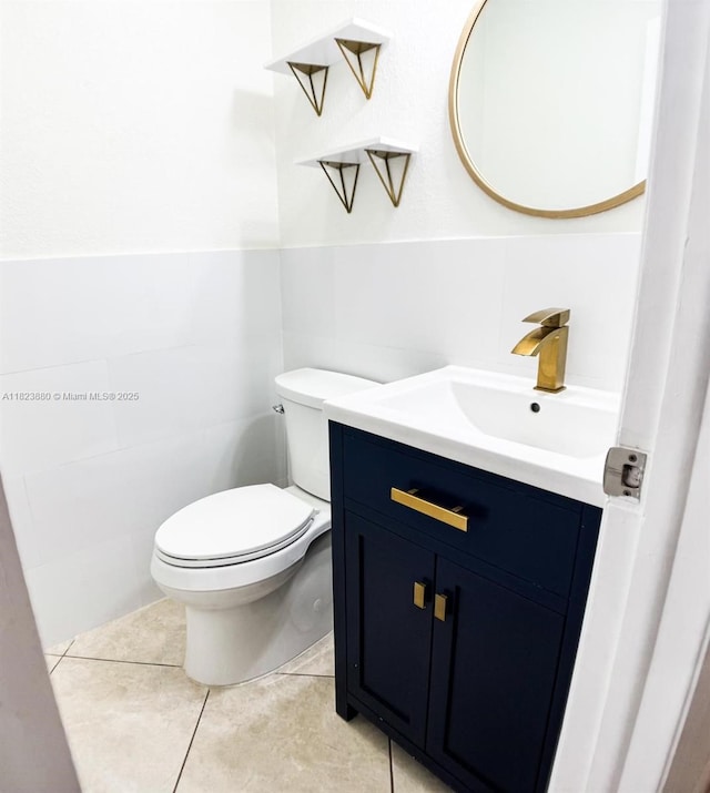 14332 SW 38th Ter, Miami, FL 33175 - half bathroom featuring vanity and tile patterned floors