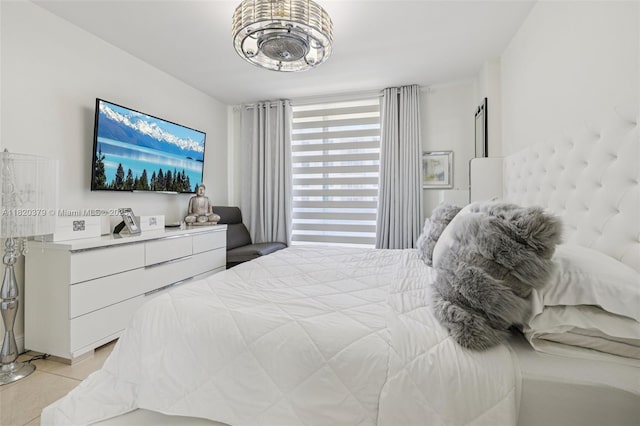2425 SW 27th Ave Unit 705, Miami, FL 33145 - bedroom with light tile patterned floors