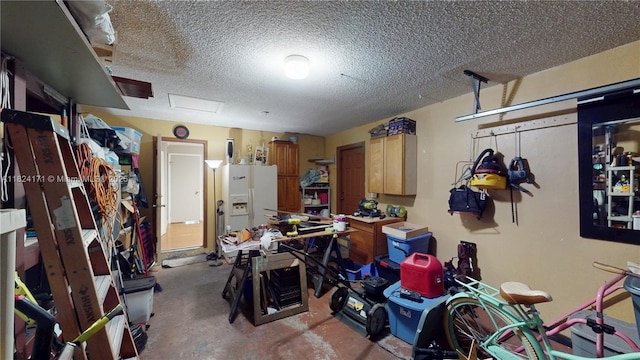1000 SW 136th Pl, Miami, FL 33184 - garage with white fridge with ice dispenser