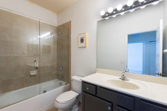 3324 W 90, Hialeah, FL 33018 - full bathroom featuring vanity and bath / shower combo with glass door