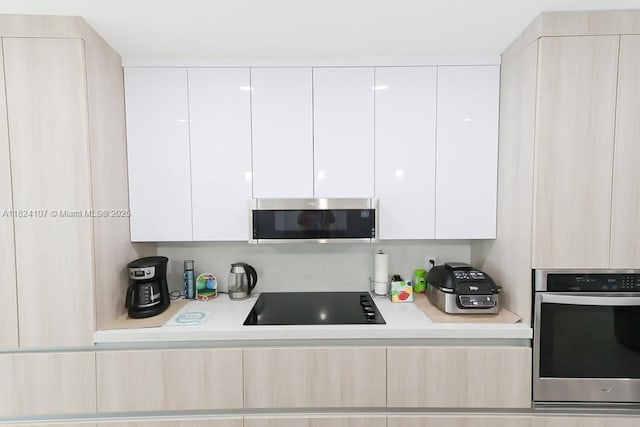 3813 SW 149th Pl, Miami, FL 33185 - kitchen with appliances with stainless steel finishes, modern cabinets, light countertops, and white cabinetry